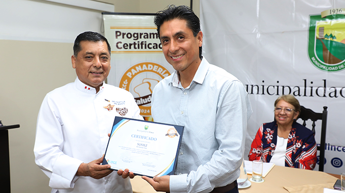 Municipalidad de Lince certifica once “panaderías saludables” en el marco del programa 2024 – 2025