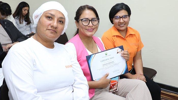 Municipalidad de Lince certifica once “panaderías saludables” en el marco del programa 2024 – 2025