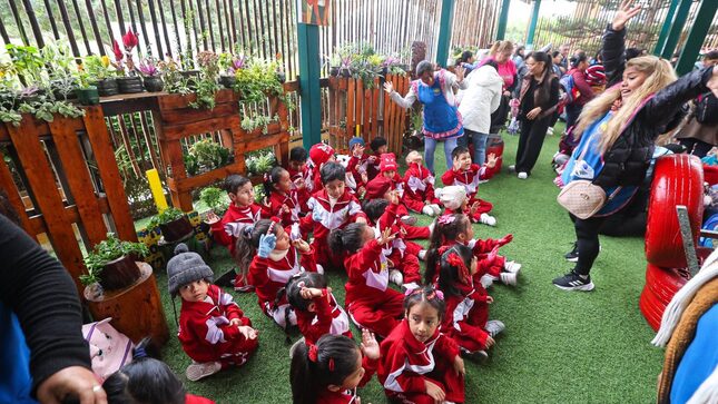 Parque Voces por el Clima fue escenario de celebración por el Día de la Educación Inicial