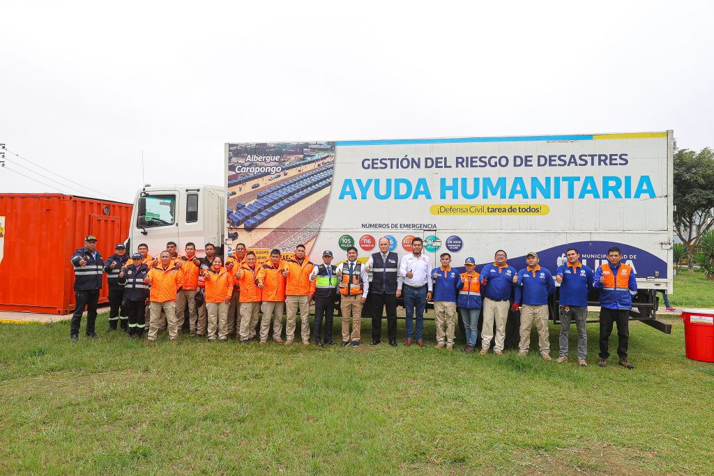 Surco recibe 30 kits de ayuda humanitaria de la Municipalidad de Lima