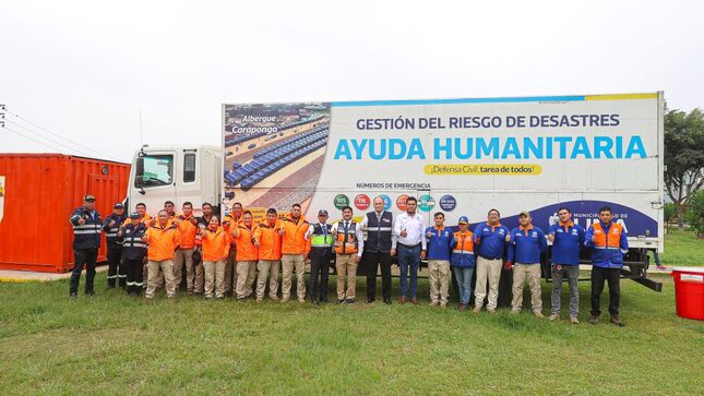 Surco recibe 30 kits de ayuda humanitaria de la Municipalidad de Lima