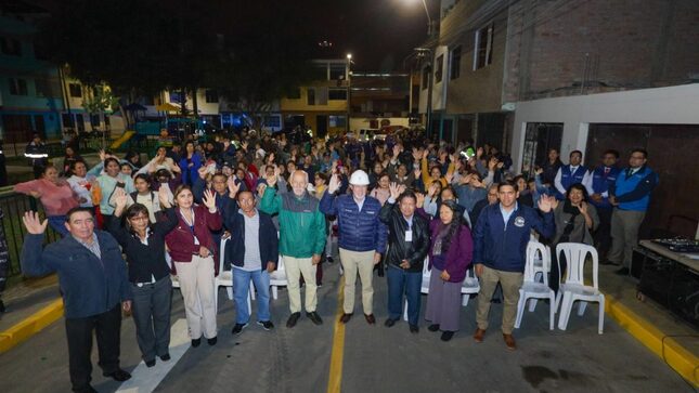 Segunda entrega: Municipalidad de Surco pone nuevo rostro al Asentamiento Humano Manuel Medina Paredes gracias al programa Surco Barrio