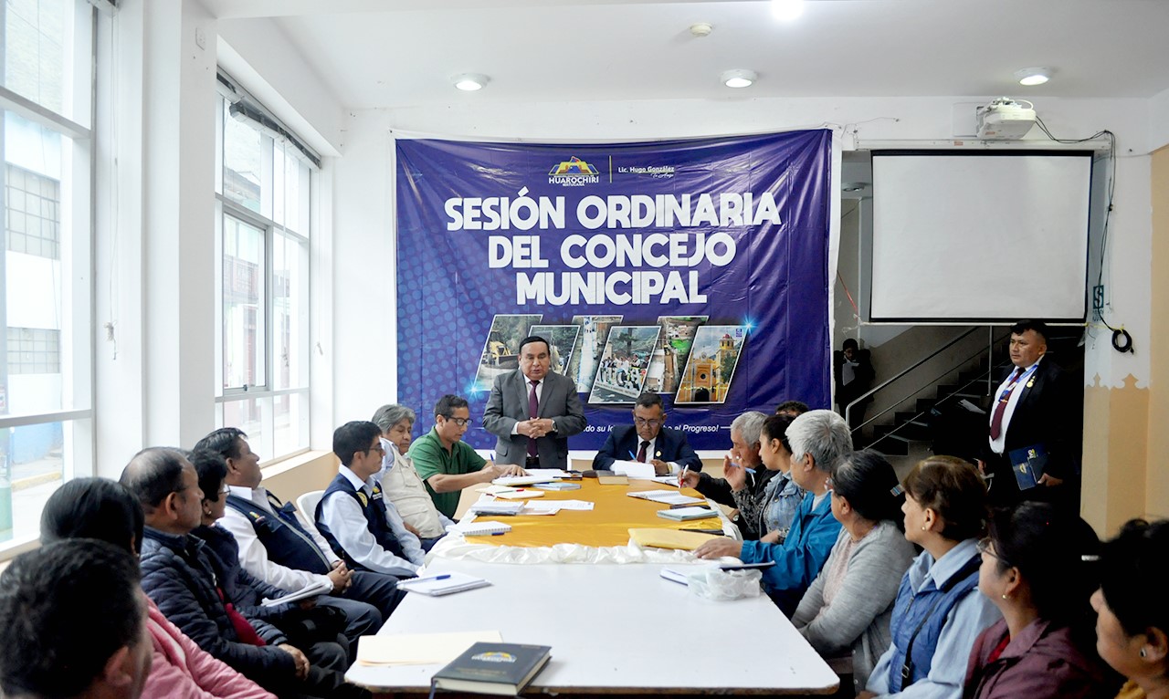 Reunión concejo provincial de salud