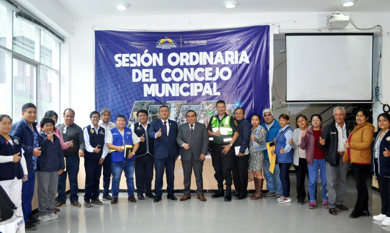 Reunión concejo provincial de salud