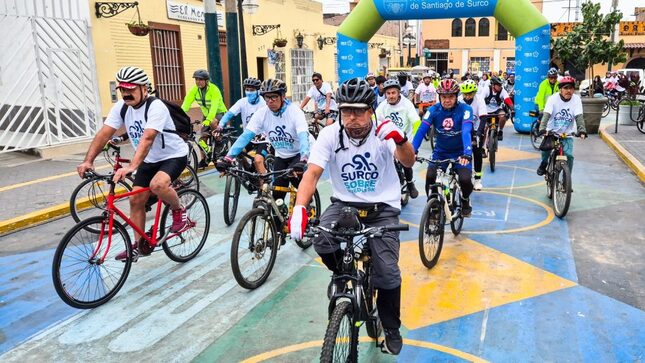 Comuna surcana fomenta el deporte al aire libre con SURCO SOBRE RUEDAS 5K
