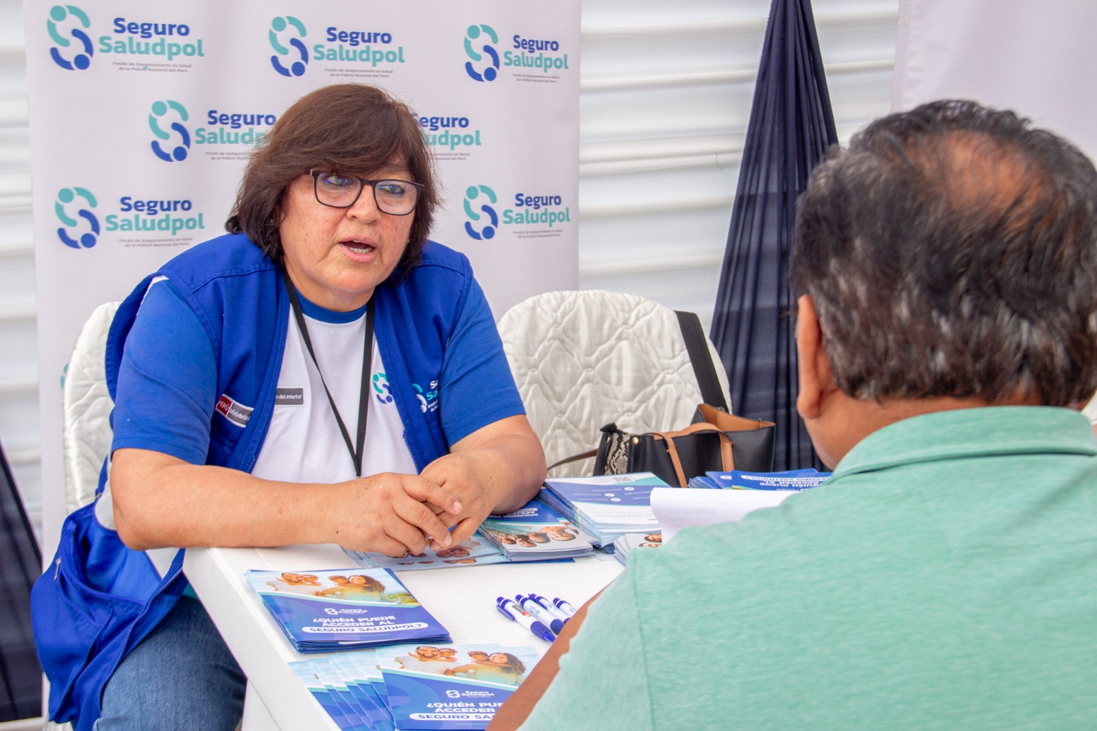 Seguro Saludpol participó en el “Módulo Itinerante” de la Defensoría del Policía