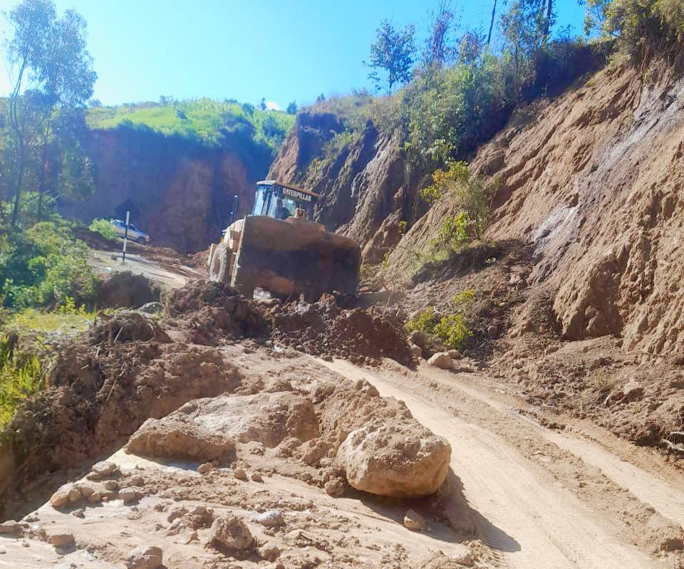 MDH recupera la transitabilidad en la carretera Chonta hasta Lipanga