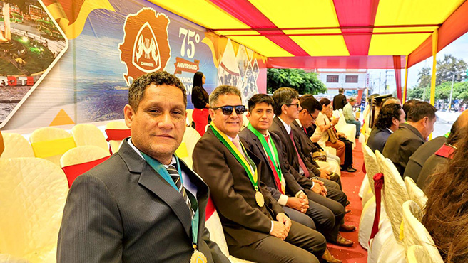 75° aniversario de creación política de creación política de la provincia del Santa