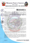 Vista preliminar de documento Resolución de Alcaldía N° 080-2025-MDI