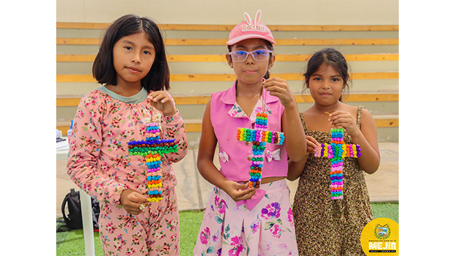 Taller de manualidades “Manos que crean: Arte y fe”