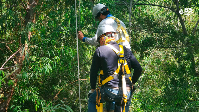 renueva la red de agua potable en Estuquiña rural