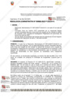 Vista preliminar de documento Resolución Administrativa