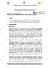 Vista preliminar de documento Resolución Administrativa