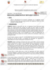 Vista preliminar de documento Resolución Administrativa