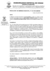 Vista preliminar de documento RGM 422-2025 GM-MDC dar por concluida la designación de SUbg. Areas Verdes y Ornato