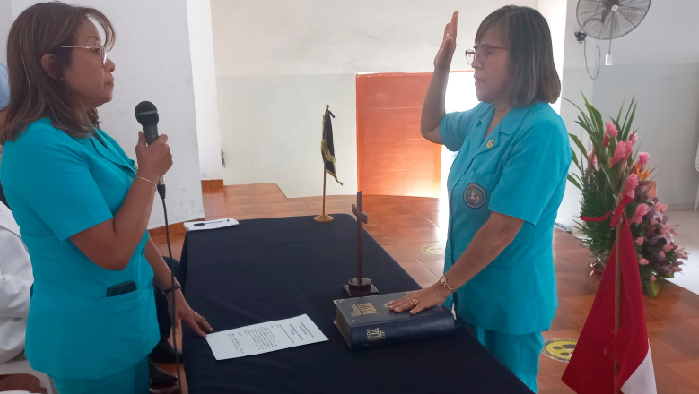 Juramentan directivos SIPROEN