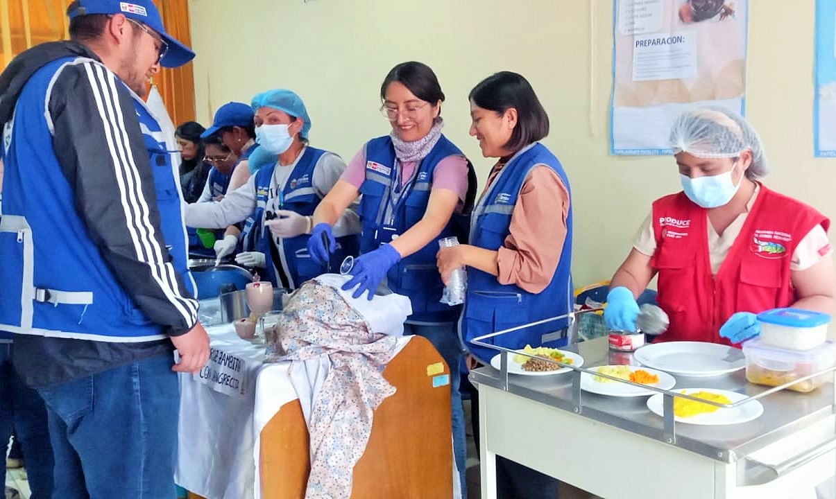 charlas demostrativa para combatir la anemia infantil