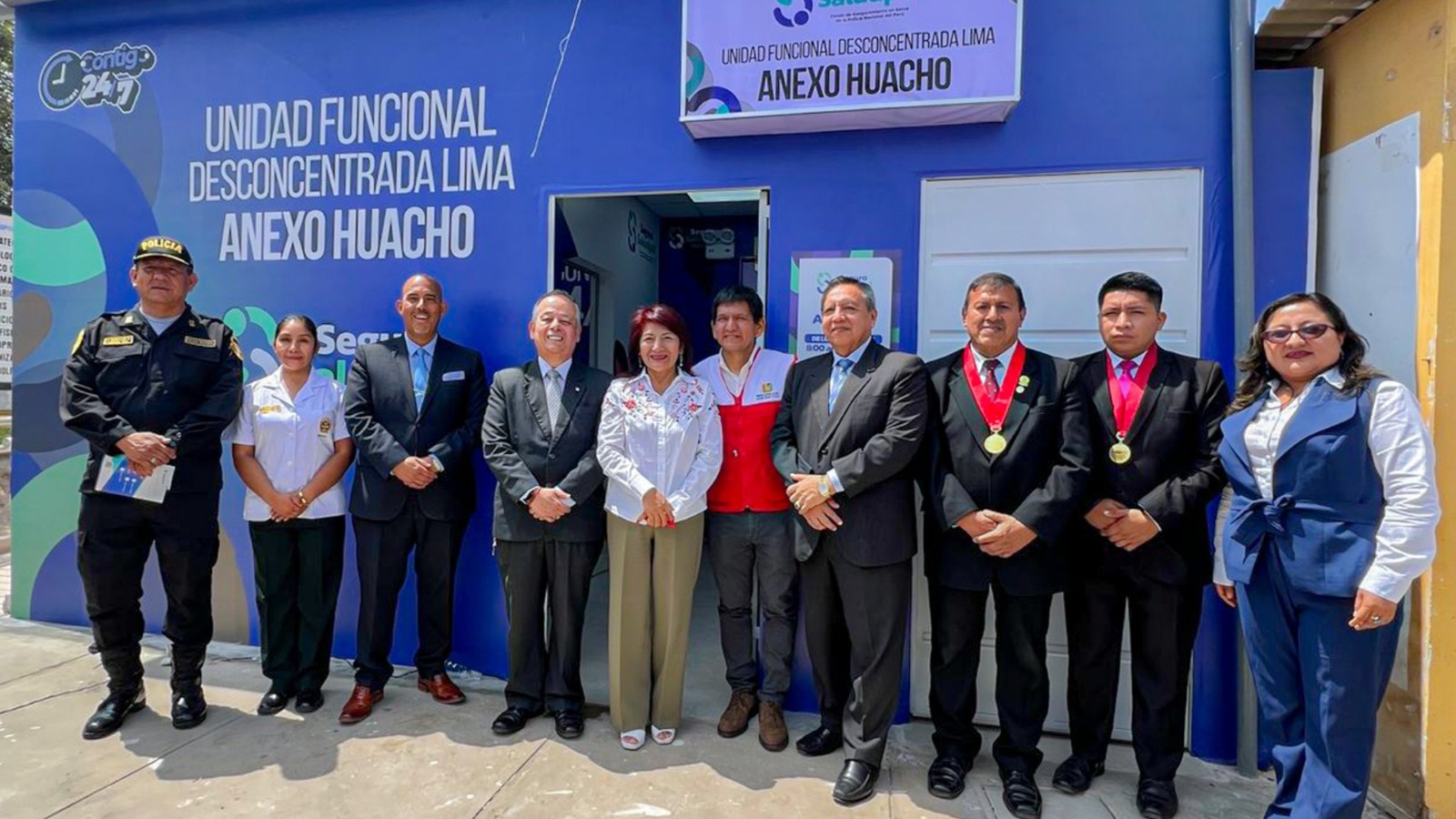 Inauguración Anexo Huacho De La Unidad Funcional Desconcentrada Lima