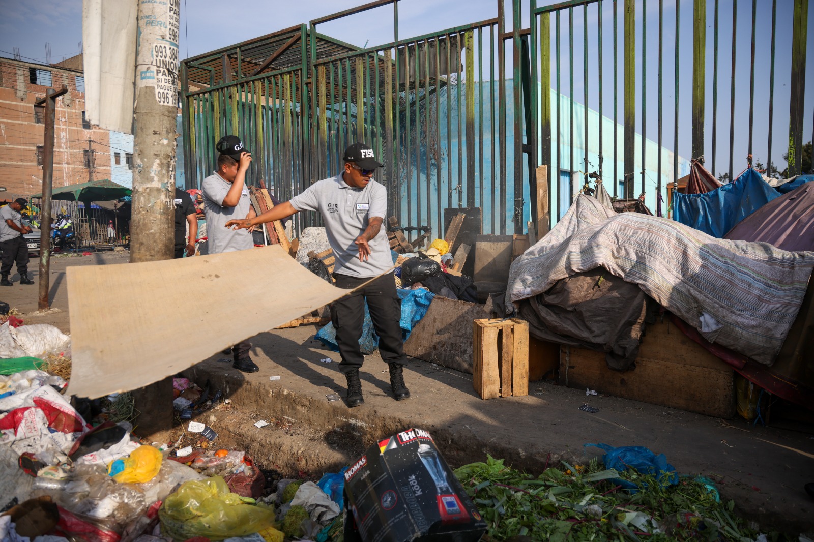 Recuperación de espacios públicos aledaños al parque El Migrante