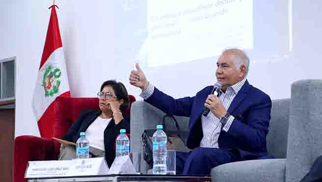 Corte Superior de Justicia del Callao realizó conferencia sobre la Contratación en la era de la Inteligencia Artificial con el expositor Yuri Vega Mere