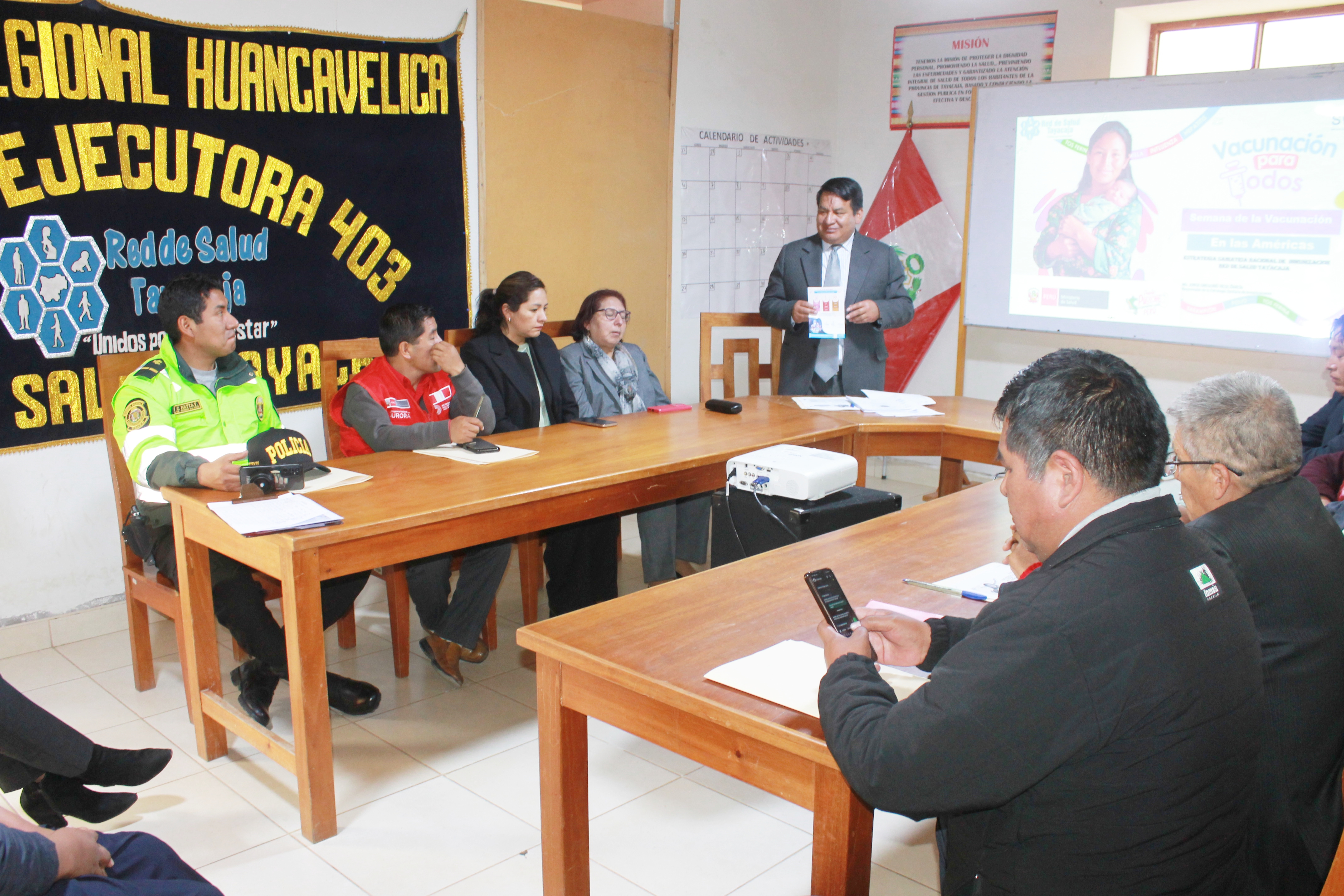 Reunión de Coordinación por la Semana de Vacunación en las Américas