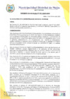 Vista preliminar de documento Decreto de Alcaldía N° 001-2025-MDM