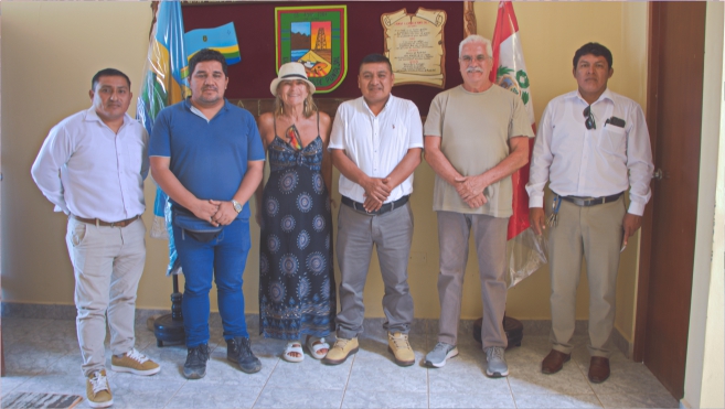 Foto, Municipalidad de Canoas de Punta Sal coordina la ejecución de Proyecto "Plan Piloto de Seguridad Vial"