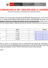 Vista preliminar de documento [ Ver COMUNICADO N° 007 -2025-DIR.UGEL 01/AGEBRE - SE AMPLÍA EL PLAZO DE ENTREGA DEL REPORTE DEL KIT SOCIOEMOCIONAL ] 23-04-2025 