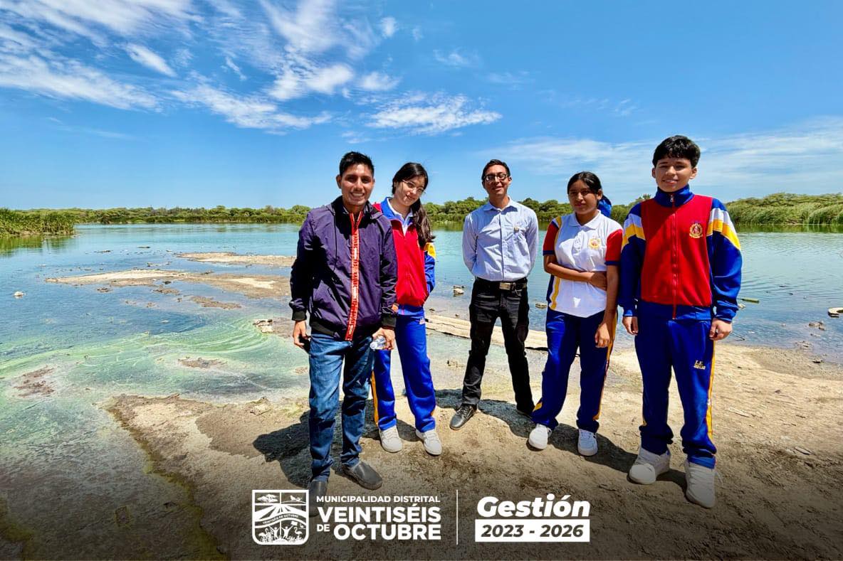 Municipalidad Distrital Veintiséis de Octubre conmemora el Día Internacional de la Tierra