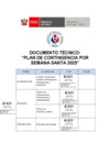 Vista preliminar de documento Plan de Contingencia por Semana Santa 2025
