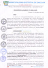 Vista preliminar de documento RESOLUCION DE ALCALDIA Nº071-2025-A/MDC