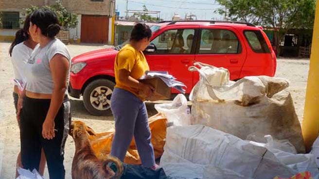 Primer ECOCANJE recolectó más de media tonelada de residuos aprovechables