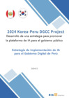 Vista preliminar de documento Estrategia de implementación de IA para el Gobierno Digital del Perú