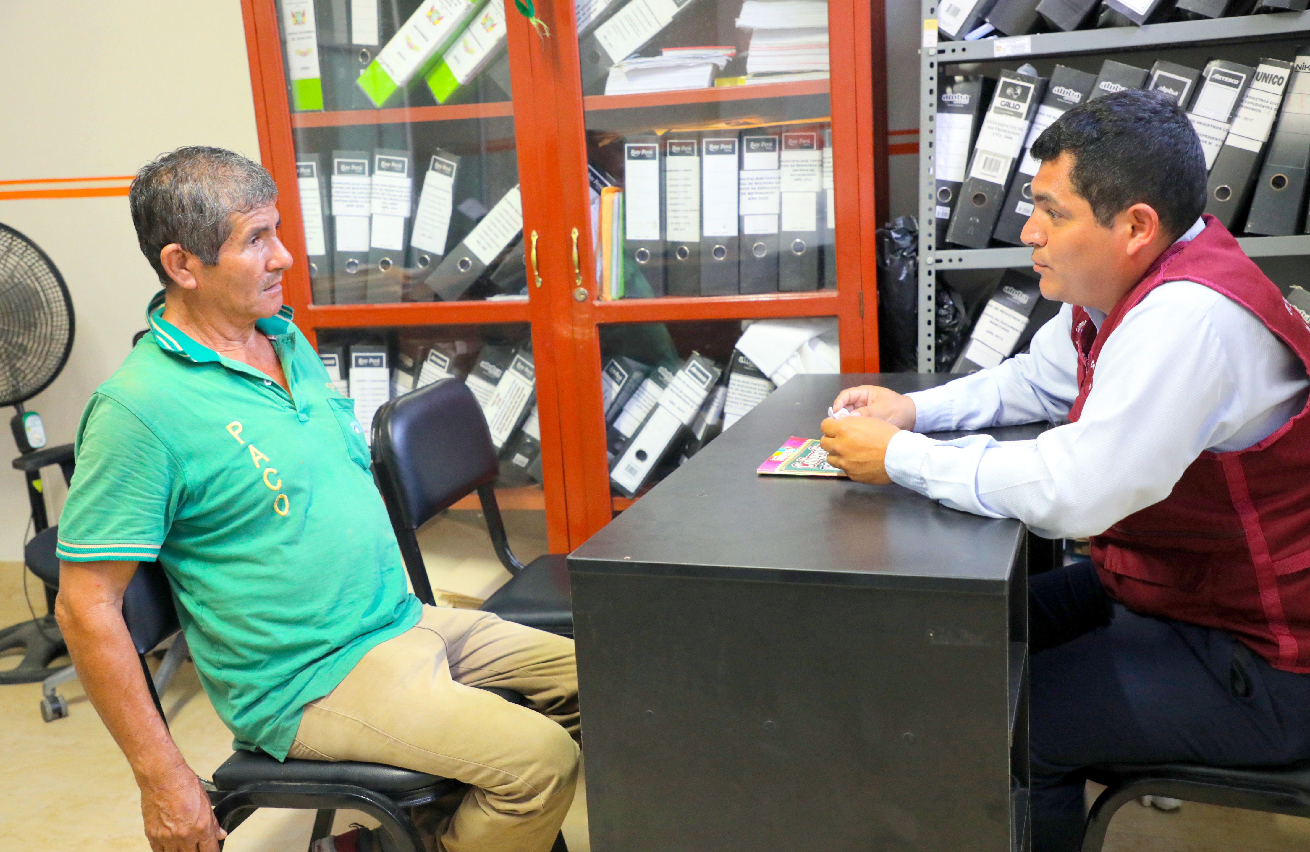 Pobladores de Papayal reciben Atención Judicial Itinerante