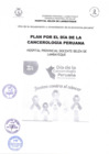 Vista preliminar de documento Plan de actividades por el día de la Cancerología Peruana