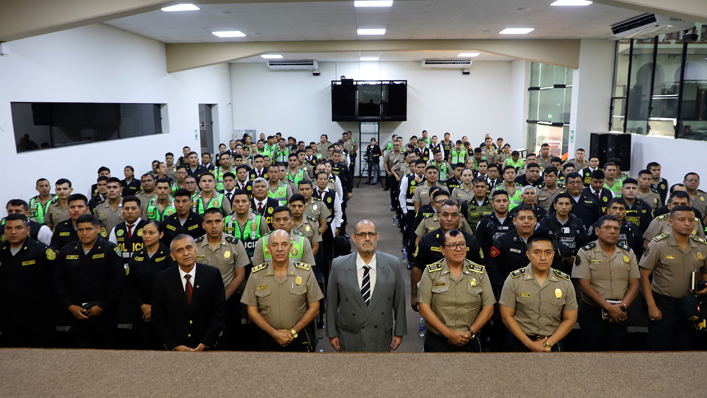 Ciclo de charlas sobre el fortalecimiento de la función policial en el marco de la Justicia Militar Policial