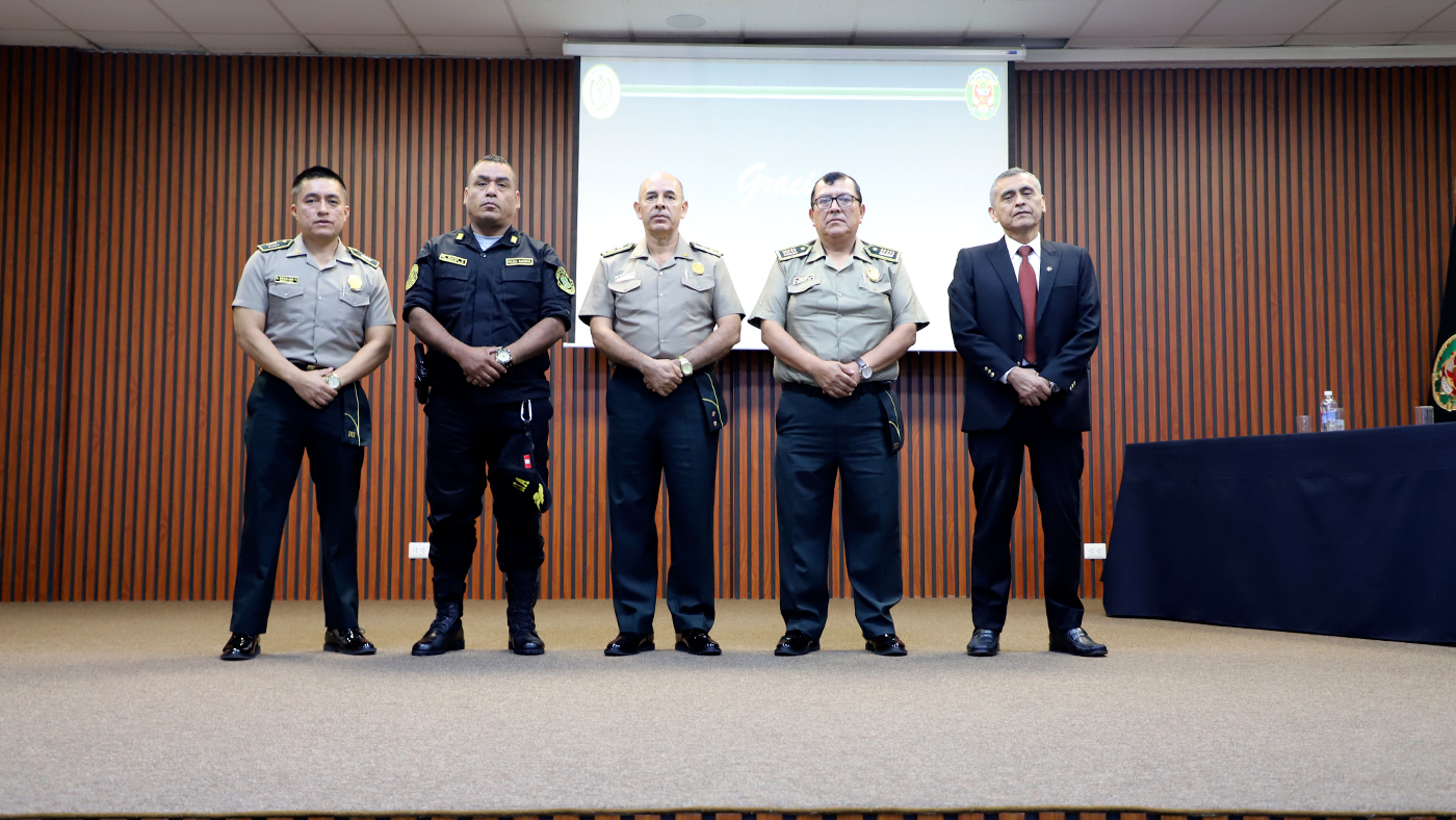 Ciclo de charlas sobre el fortalecimiento de la función policial en el marco de la Justicia Militar Policial