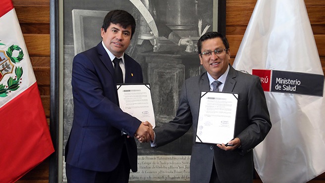 Cajamarca: Minsa firma convenio para la elaboración de expediente técnico del nuevo Centro de Salud San Marcos
