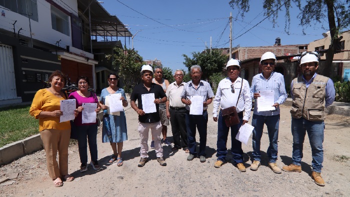 Entrega de terreno