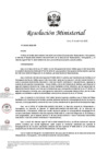 Vista preliminar de documento RM N° 00442-2025-DE (Aprobar la desagregación de recursos autorizados mediante DS 069-2025-EF)