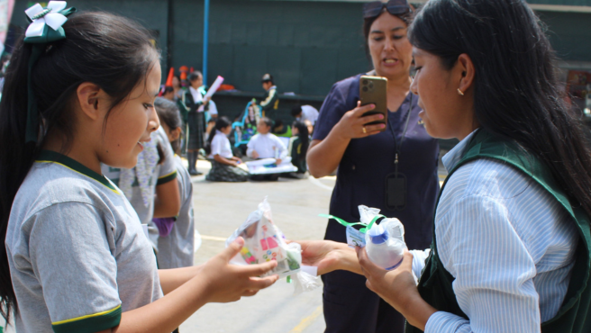 Entrega de regalos