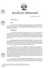 Vista preliminar de documento RM N° 00451-2025-DE (Autorizar el ingreso al territorio de la República a un (1) efectivo militar de la Fuerza Aérea Brasileña)