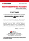 Vista preliminar de documento CERTIFICADO