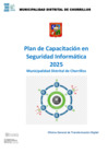 Vista preliminar de documento Plan de Capacitaciones sobre Seguridad Informática 2025 de la Municipalidad Distrital de Chorrillos