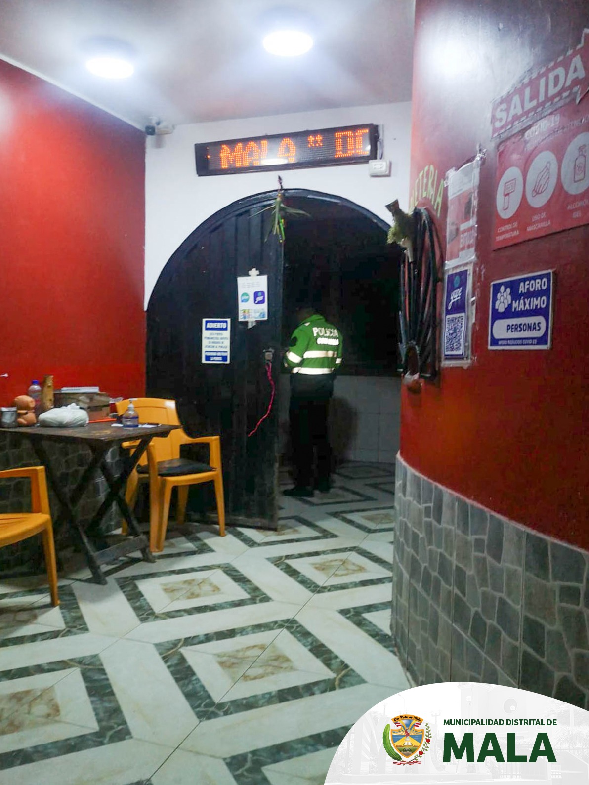 Operativo Inopinado con la Policía Nacional del Perú en Locales Nocturnos
