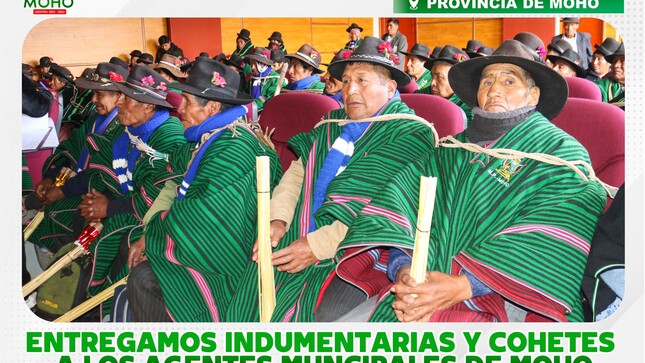 "Municipalidad de Moho Fortalece a Agentes Municipales con Indumentaria y Equipamiento para la Protección de Cultivos y Animales"
