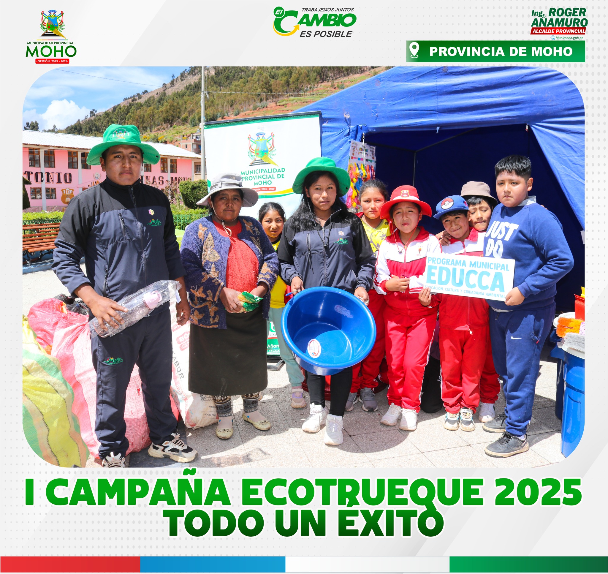 Moho Fomenta la Segregación en Casa con Evento de Ecotrueque y Conciencia Ambiental