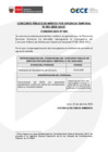 Vista preliminar de documento Comunicado N°005 del Concurso Público de Méritos por Suplencia Temporal Nº 001-2025-OSCE