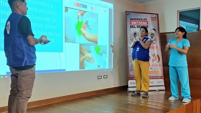 Desarrolló dos capacitaciones; IV Reunión del Consejo Provincial de Salud y la capacitación especializada a 66 Agentes Comunitarios de Salud (ACS), a fin de fortalecer la prevención y detección de dengue.