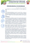 Vista preliminar de documento ORDENANZA MUNICIPAL N°005